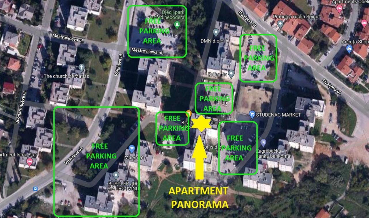 Apartment Panorama Πούλα Εξωτερικό φωτογραφία